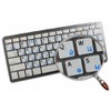 Russian Cyrillic - English Non-Transparent Keyboard Decals Black OR White