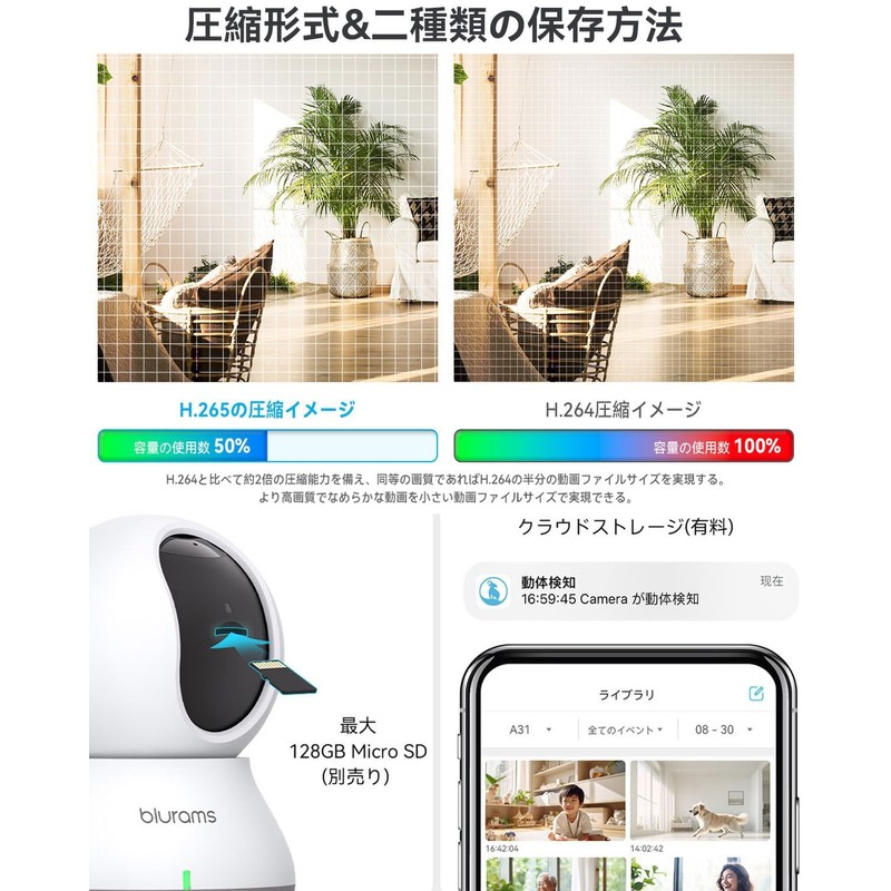 2.4 and 5 GHz WiFi Compatible, 3 Megapixels, 2 Pieces,