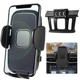 szyuchen Car Cell Phone Holder Mount for Nissan Murano 2024 2023 2022 2021 2020 2019 2018 2017 2016 2015 Accessories, Dashboard & Air Vent Bracket with Custom Base Compatible for 4.0"-7.0" Cell Phones
