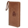 Style98 Unisex Leather Brown Passport Holder, Brown, M, Clutch