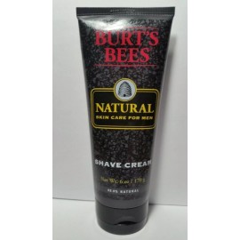 Burt's Bees Natural Skin Care for Men Shave Cream 1 Bottle 6oz DISCONTINUED