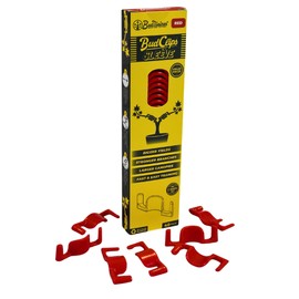 BudTrainer BudClips for Optimal Plant Growth | Universal Size LST Clips | Durable Plant Support Clips to Bend or Interlock Stems for Abundant Harvest | Gardening at Any Growth Stage (Red, 40pk)