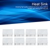 8Pcs Heat Sink Cooling Heatsink Cooler Aluminium Alloy 50x50x15mm Accessory