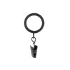 Style Selections 7-Pack 1-in Black Steel Curtain Rings