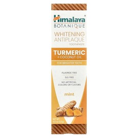 Himalaya Whitening Antiplaque Toothpaste, Turmeric + Coconut Oil, Mint ,  4 oz ( 113 g)