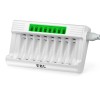 EBL 8-Bay AA AAA Battery Charger for NiMH AA AAA