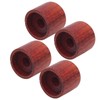 4pcs Maple Wood Effect Pedal Control Amplifier Knobs for Electric