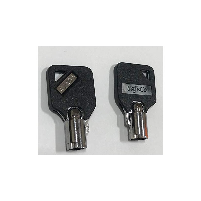 SafeCo Brands 2 Replacement Keys for Milwaukee & Steel Glide