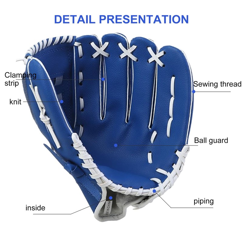 SPPHONEIX Ultimate Performance Leather Baseball Gloves Mitts,Tear Resistant and Durable
