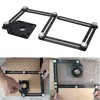 Angzhili 1 Pack Multi Angle Measuring Ruler,Aluminum Alloy Multi-Function Angle