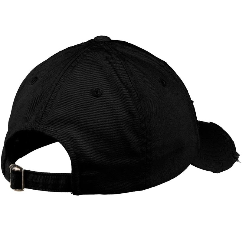 Born of Water Scuba Dive Flag Distressed Hat: Mens Low
