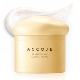 ACCOJE Brightening Capsule Cream – Lightweight K-Beauty Cream with Korean Jeju Botanicals for Radiant, Even-Looking Skin 50 ml / 1.69 fl oz