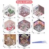 Mayoii 8 Sets DIY 3D House Stickers,Fun DIY Stickers Scene
