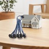 Bungee Cords with Balls 25Pcs, 6Inch Ball Bungee Cords Universal