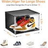Amllas New 8 Pack Shoe Boxes Stackable, Large Shoe Storage