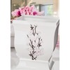 Creative Scents Vanda White Trash Can 1.48 Gal / 5.6L