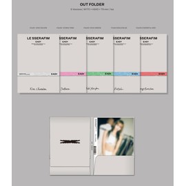 Dreamus LE SSERAFIM EASY 3rd Mini Album COMPACT Ver (KAZUHA), SCM0353