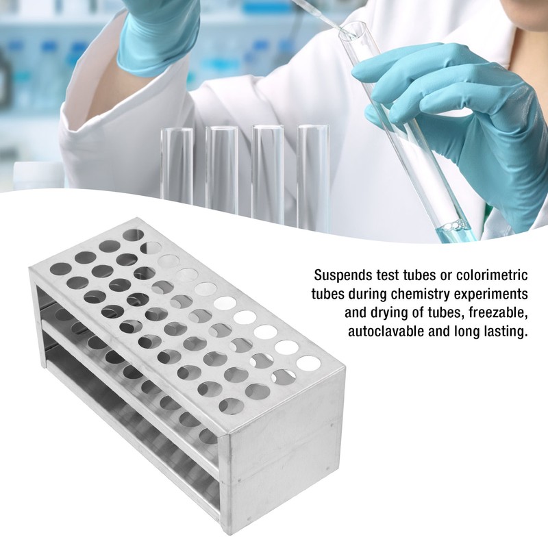 Test Tube Holder 304 Stainless Steel Test Tube Holder Rack