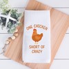PLITI Chicken Kitchen Towel Chicken Lover Gift Chicken Mom Gift