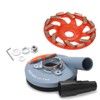 Wohenhao Dust Shroud for Angle Grinder 4.5-5 inch + Diamond