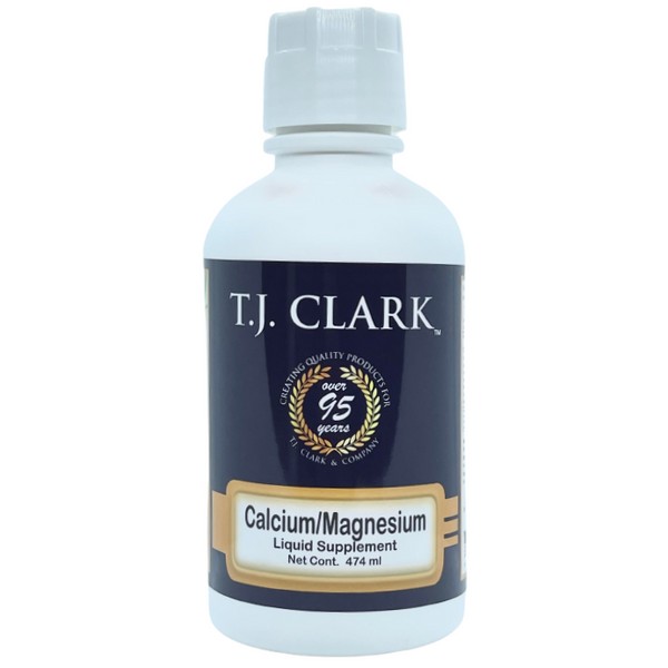 TJ Clark Calcium/Magnesium Liquid 474ml - Expiry 11/24