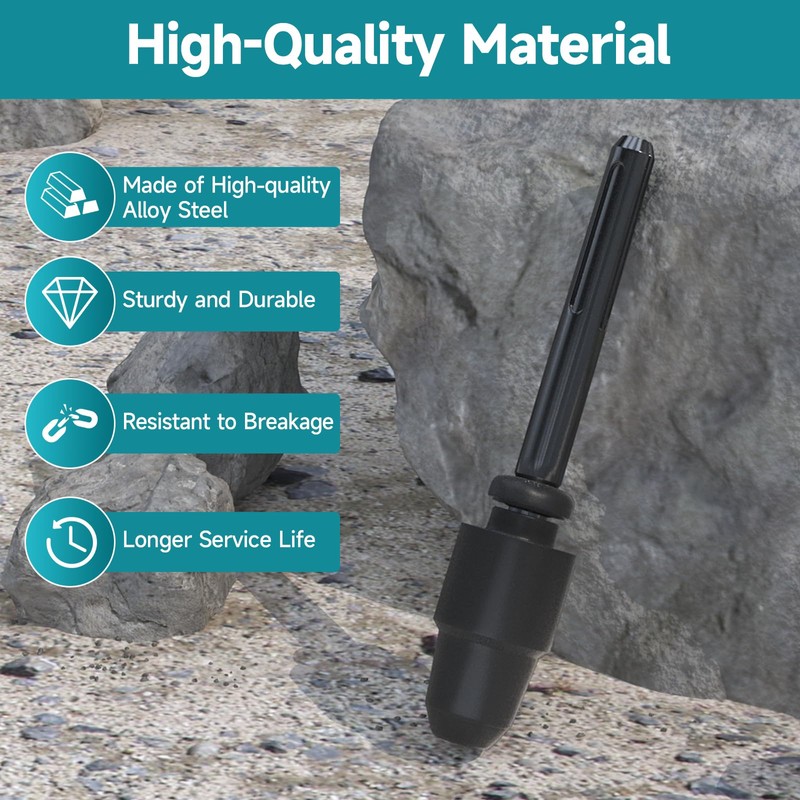 YOSIGHT SDS-Max to SDS-Plus Adapter for Rotary Hammers - 9