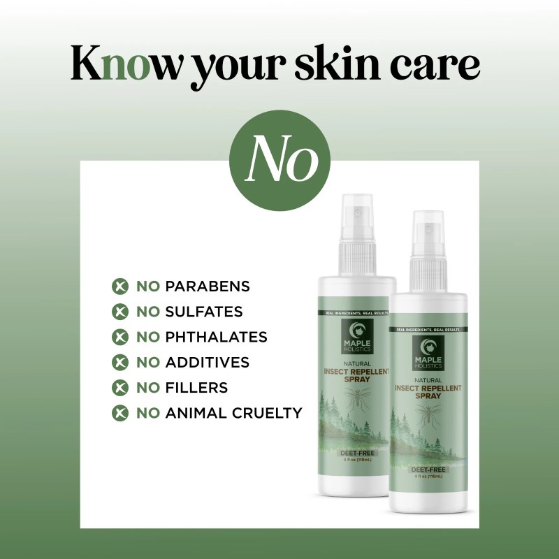 Natural Bug Repellent Spray for Body