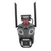 Outdoor 3 Lens Security Camera IP66 Waterproof 2 Way Talk