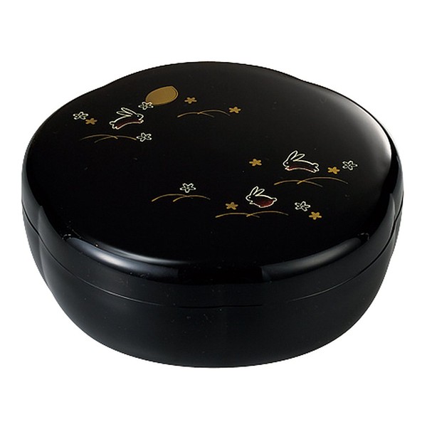 Miyamoto Sangyo Dream Rabbit Plum Shaped Confectionery, Black, Size: Approx.