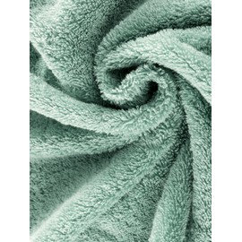 herzbach home Flannel Set of 3 30 x 30 cm - High Quality, Soft & Absorbent Mini Towels in Premium Quality - 100% Natural Cotton (Mint)