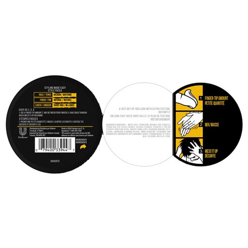 AXE Messy Look Hair Paste Flexible 2.64 oz, pack of