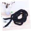 Operitacx 4M Cotton Twine String Rope Thickened Braided Craft Cord