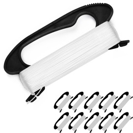 Kite Line Spooler Octopus Line Kitreel, Kite Flying, Water Line Spool, Kite Line, Rolling Plate, 322.4 ft (100 m) x 10 Pcs