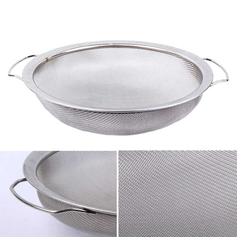 Kisbeibi Paint Strainer Mesh, Stainless Steel Paint Filters Strainers, 11.81inch