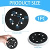 LANAFAY Sanding Disc 125 mm Velcro Backing Pad with 8