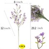 Grand Verde 29” Forget-Me-Not Artificial Flowers Faux Bouquet Long Stems