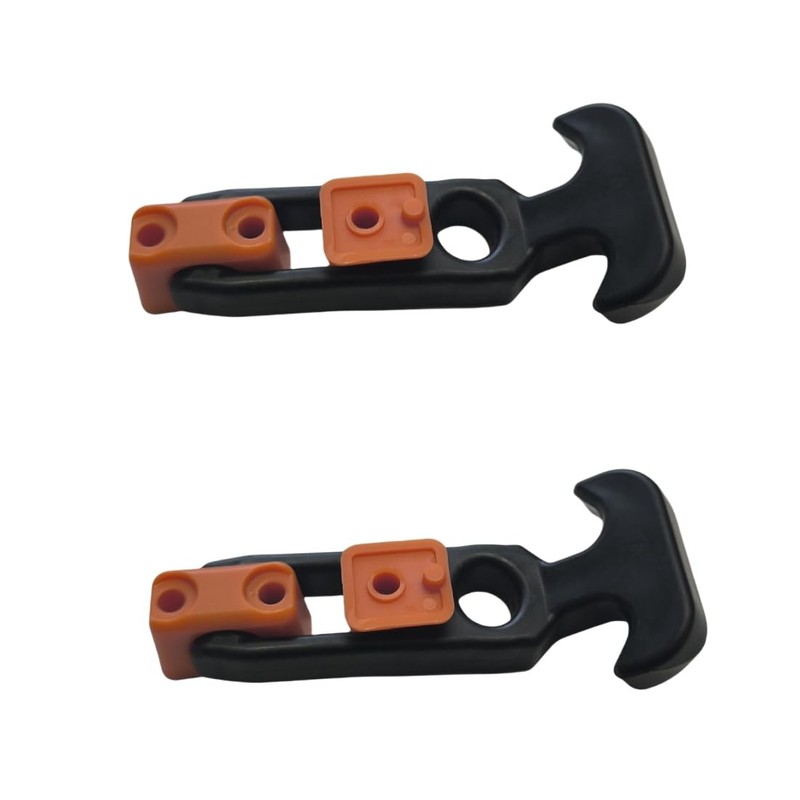 UPEYXDQR Rubber Flexible T-Handle Hasp Draw Latch for Tool Box,