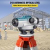 Happybuy 24X Automatic Optical Level Kit, High Precision Builders Level,