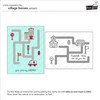 Lawn Fawn LF2327 Village Heroes 4x6 Clear Stamp Set
