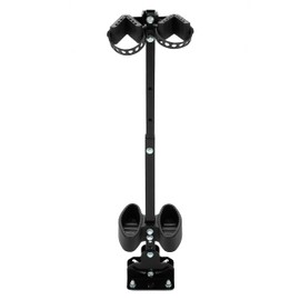 KUAFU Gun Rack Compatible with Polaris Ranger RZR General Can-Am Defender Pioneer Maverick Kawasaki Mule Teryx Kubota Golf Cart Gun Vertical Floor Mount Truck UTV Gun Holder
