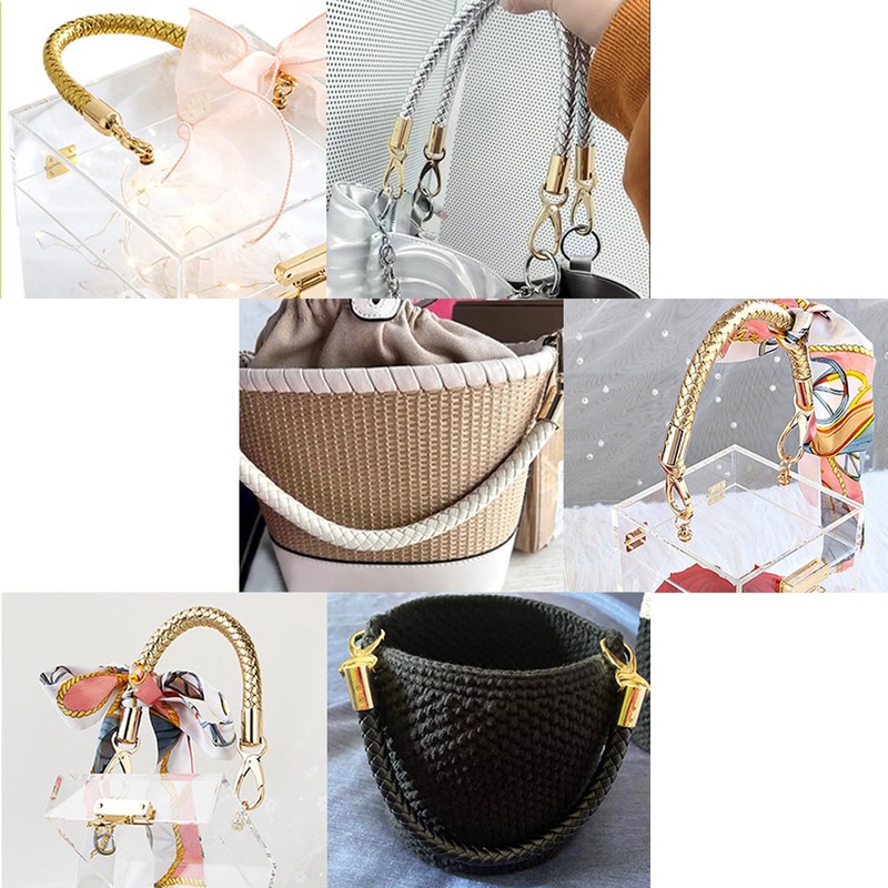 WANYI Pack of 2 40 cm Bag Handles, Leather Bag