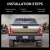 KARPAL Tailgate Molding Spoiler Cap Top Protector Trim Compatible with