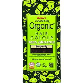 Radico Colour Me Organic Plant Hair Colour Burgundy (Organic, Vegan, Natural Cosmetics) Burgundy