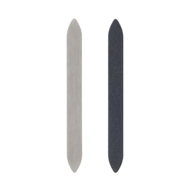 MUJI 12050254 Nail File Hard, 2 Pieces