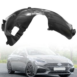 SecosAutoparts Fender Wheel Liner Front Right Compatible with Hyundai Sonata 2020 2021 2022 Replace# 86812L0000, HY1249183 Front Right Fender Wheel Liner