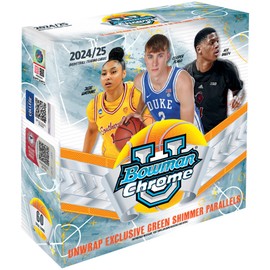 2024-25 Topps Bowman University Chrome Basketball - Factory Sealed - Mega Box