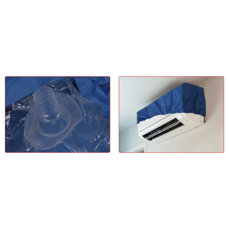 Air Conditioner Cleaning Cover Kit Wall Mounted Air Conditioner Waterproof