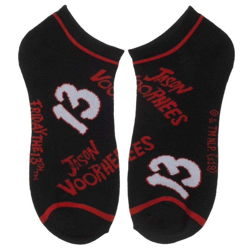 Friday the 13th 5 Pair Ankle Socks Standard