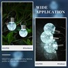 Solpex 12 Pack Hanging Solar Lights Outdoor,Solar Outdoor Lights Decorative,