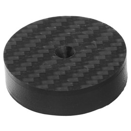 Operitacx Carbon Fiber Speaker Isolation Stand Feet Pads Durable Noise and Vibration Reduction Mats Floor Protector for Audio Speakers Shock Absorption